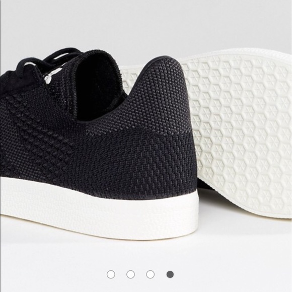 adidas Originals Gazelle Primeknit Trainers Black - Picture 4 of 4